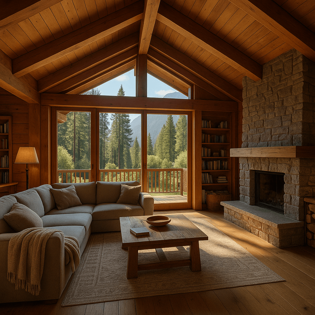 Rajwar Construction luxury mountain home