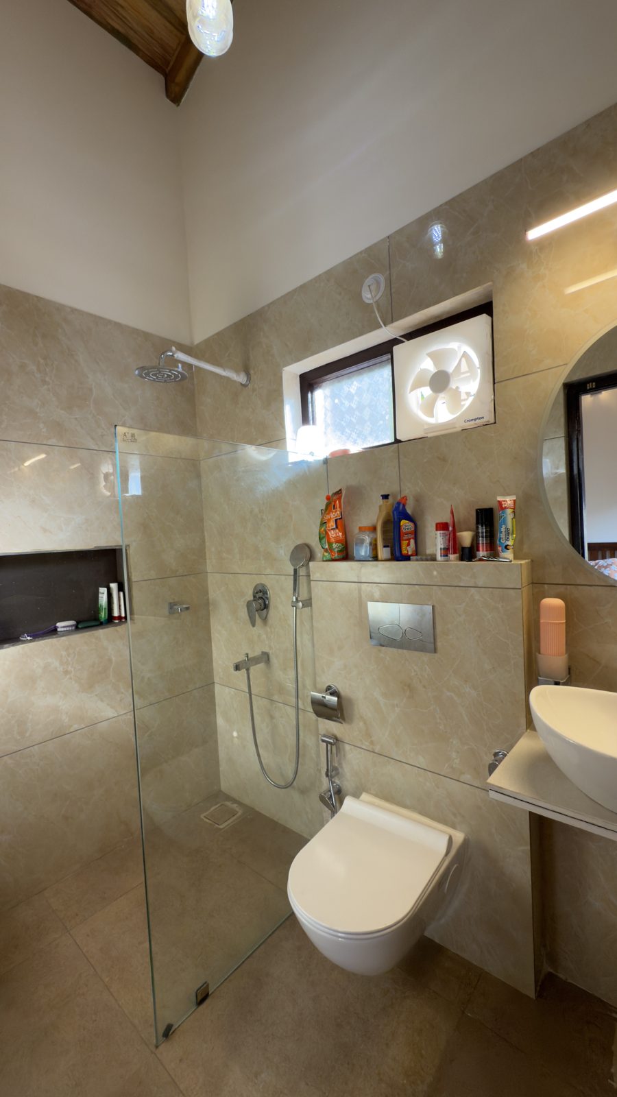 Bathroom — Bhimtal build